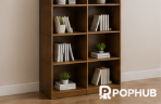 Minimalist Bookshelf Organizer