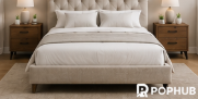 Modern Upholstered Bed Frame