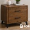 Wooden Nightstand with Drawer