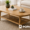 Scandinavian Wooden Coffee Table