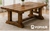 Elegant Wooden Dining Table