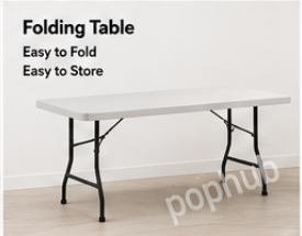 Foldable Utility Table